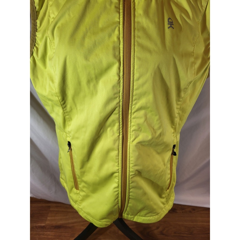 Little Donkey Andy Softshell Vest Womens XL Golf Hiking Yellow Light Jacket - Picture 2 of 6